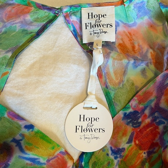 Hope for Flowers by Tracy Reese tulip top - Picture 4 of 4